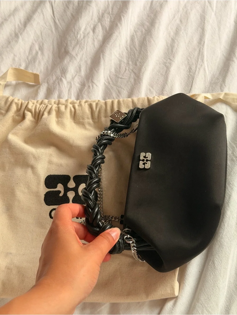 GANNI Bou Satin Mini Bag - NEW !!!